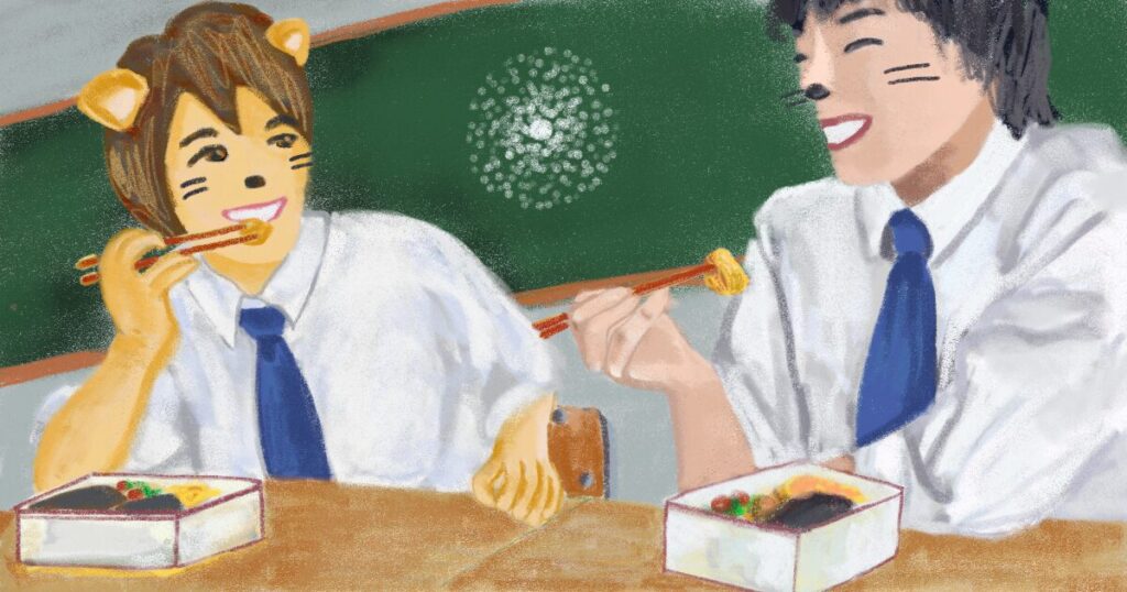 早弁の図